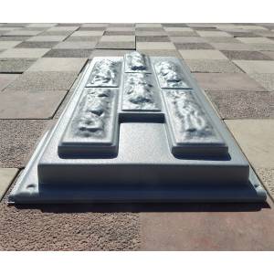 Фото формы для отливки фасадной панель-вилки «Франция»