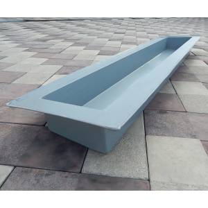 Пластиковые формы для производства дорожного бордюра 1350x200x120