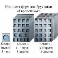 Формы для брусчатки «Европейская» Формы для брусчатки «Европейская»