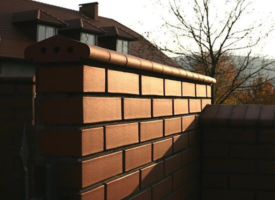 Клинкерный парапет Клинкерный парапет