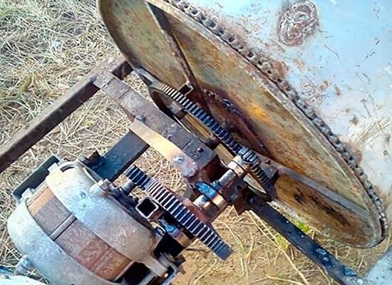 Растворосмеситель, изготовленный из подручных средств Растворосмеситель, изготовленный из подручных средств