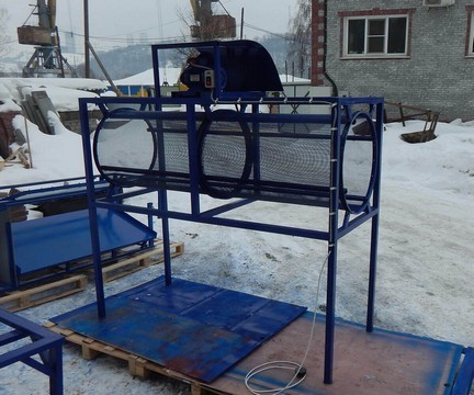 Барабанный просеиватель от завода ЛОБАС Барабанный просеиватель от завода ЛОБАС